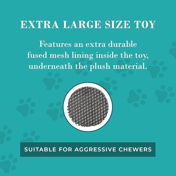 Haute Diggity Dog Chewy Vuiton Bone Plush Squeaky Dog Toy, Soft Durable Designer-Inspired Stuffed Puppy Chew Toys for Small, Medium & Large Dogs, Machine-Washable (Pink Ombre) XL