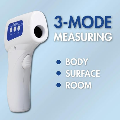 Veridian Handheld Fahrenheit/Celsius Non-Contact Thermometer LCD Display 09-178