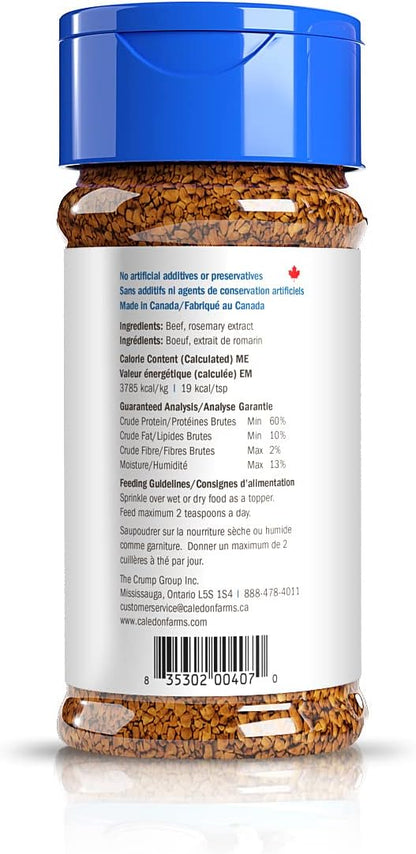 Caledon Farms Beef Sprinkles Dog Food Topper - 120g,(Pack of 2)