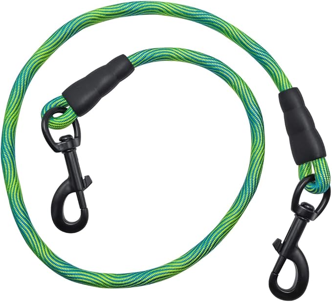 BTINESFUL 3FT Dog Tie Down, Nylon Rope Short Dog Tether Indoor Training Safety Vehicle Tether for Large Medium Strong Puppy