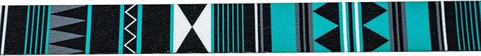 Wolfgang Heavy Duty Dog Leash, Pull-Tested for Walking & Training, WesternSky Print, Dual Handle Large