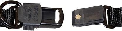 Herm Sprenger 19" Neck-tech Nylon Style with Security Buckle and Black Finish, One Size