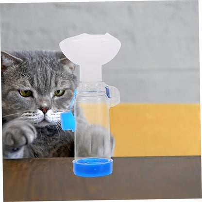 BESPORTBLE Pet Spacer Mask for Cats and Dogs Feline Chamber Breathing Indicator Medication for Respiratory Issues