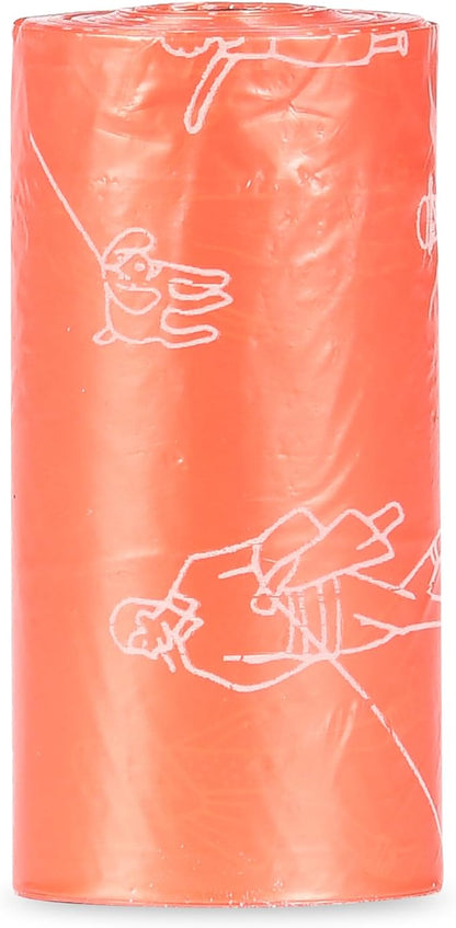 Glad for Pets Heavy Duty Dog Poop Bags, Leak Resistant Dog Waste Bags with Fun Print for Easy Cleanup on Walks, Strong Tear Resistant Pet Waste Bags, Tropical Breeze Scent, 90 Count - 6 Pack
