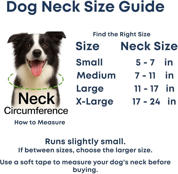 Soft Inflatable Dog Recovery Collar for Medium & Large Dogs – Cone Alternative After Surgery – Moccamocs