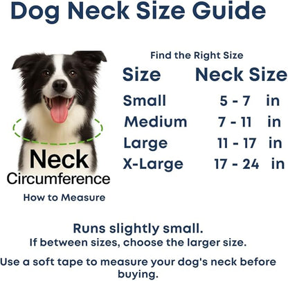 Soft Inflatable Dog Recovery Collar for Medium & Large Dogs – Cone Alternative After Surgery – Moccamocs