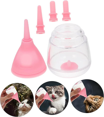 Milisten Breast Feeder for Newborns Pet Bottle Kit Feeding Bottle for Kitten Puppy Nursing Cat Milk