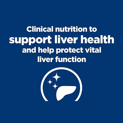 Hill's Prescription Diet l/d Liver Care Wet Dog Food, Chicken, 13 oz. Cans, 12-Pack