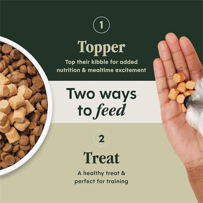 Instinct RawBoost Functional Mixers, Freeze Dried Dog Food Topper, Grain-Free, Real Chicken - Gut Health, 5.5 oz. Bag