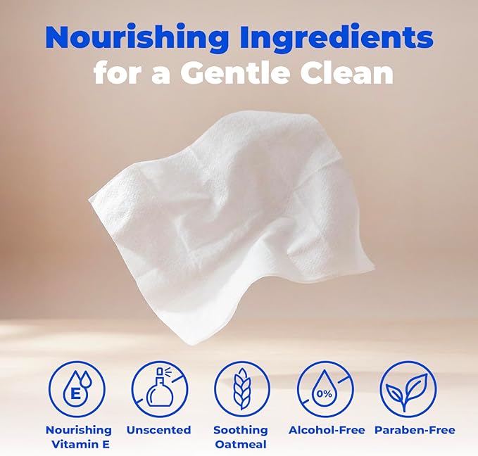 Best Pet Supplies 8" x 9" Large Unscented Dog Wipes - Cleaning and Deodorizing for Paws and Coat - Gentle Formula with Oatmeal Vitamin E for Puppies and Cats - 400 Count