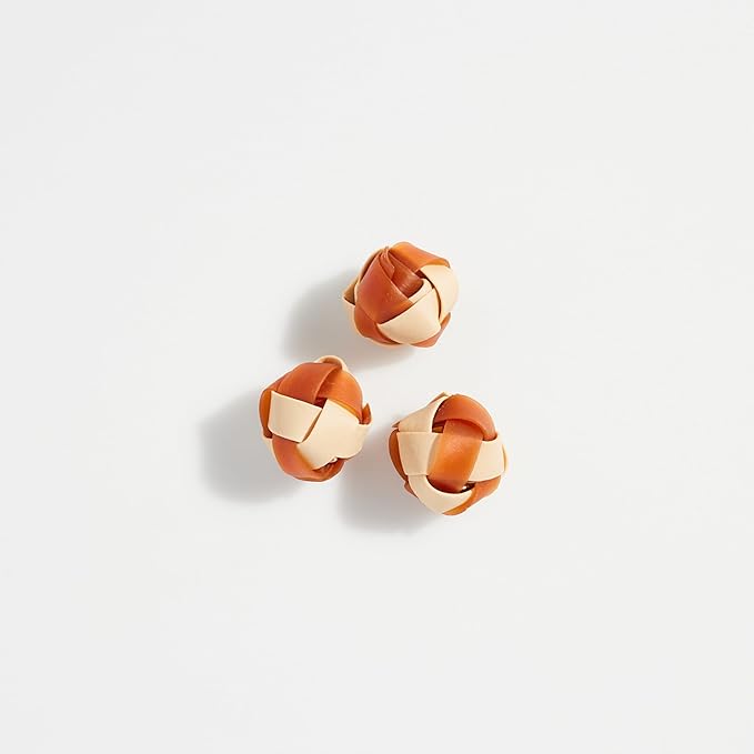 DreamBone RattleBall Small Chews 14 Count, Rawhide-Free Chews For Dogs, With Real Chicken Treats Inside