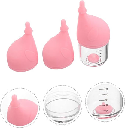 Kisangel Kitten Puppy Milk Feeder Bottle Soft Nipple Pet Nursing Bottle for Newborn Puppies and Kittens Animal Milk Feeding