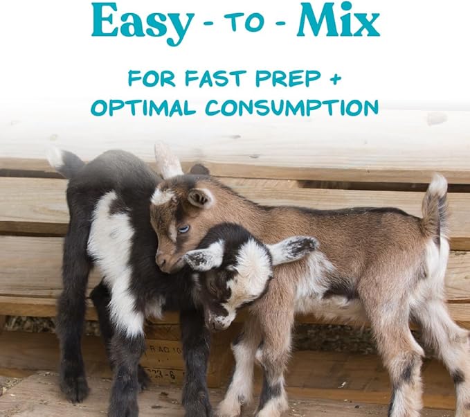 Manna Pro Goat Kid Milk Replacer - High in Protein to Support Growth - Powered by Opti-Gut™ to Support Gut Health & Digestion - Easy-to-Mix Formula - 8 Pounds