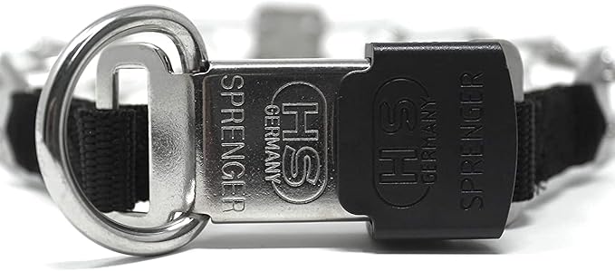 Herm Sprenger Stainless Steel Prong Dog Training Collar with Quick Release Buckle No-Pull Collar for Dogs (Stainless Steel, 16in x 2.25mm (Neck Size Up to 13in))