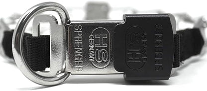 Herm Sprenger Stainless Steel Prong Dog Training Collar with Quick Release Buckle No-Pull Collar for Dogs (Stainless Steel, 16in x 2.25mm (Neck Size Up to 13in))