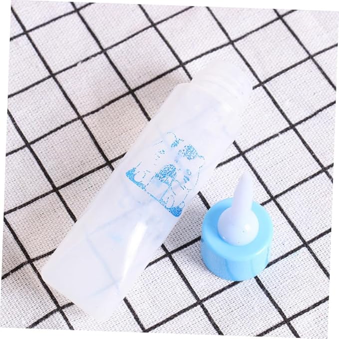 Toyvian 2pcs Small PET Nursing Bottles Hamster Milk Feeder for Puppies and Small Animals Easy to Clean Feeding Bottle Nipple