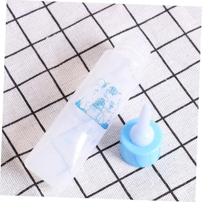Toyvian 2pcs Small PET Nursing Bottles Hamster Milk Feeder for Puppies and Small Animals Easy to Clean Feeding Bottle Nipple