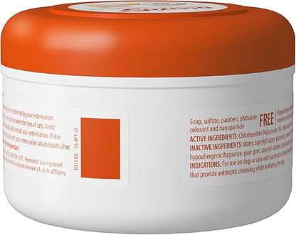 Douxo S3 Pyo Pads, Contains 3% Chlorhexidine & 0.5% Ophytrium, Antiseptic & Hydrating, For Bacterial or Yeast Skin Infections, For Dogs and Cats, 30 Pads