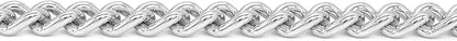 Herm Sprenger - Chrome Plated Steel Dog Training Collar - Narrow Round Links Slip Dog Chain - for Small Medium Large Dogs - Professional Training Collar - Made in Germany (16 inches (40 cm))