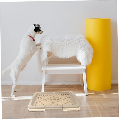 BESPORTBLE Small Thickened Puppy Toilet Tray Indoor PET Training Toilet Non-Slip Design Easy to Clean Household Dog Tray for Potty Training