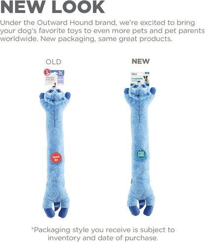Outward Hound Longidudes Raccoon Plush & Squeaky Dog Tug Toy