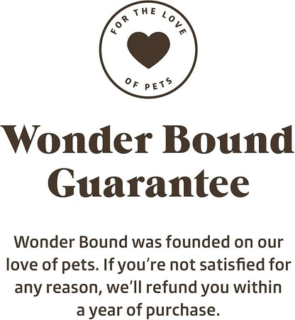 Amazon Brand - Wonder Bound Peanut Butter Flavor Rawhide Free Twists Dog Treats, Long-Lasting, Easily Digestible Dental Health Chews, 55 Count, 12 Ounces (Pack of 2)