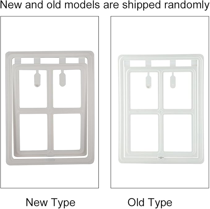 Pet Door, Sturdy Doggie Pet Door, Doggy Doggie Door, Screen Window Gate, Interior and Exterior Doors for Pet Lovers (XL Field Style)