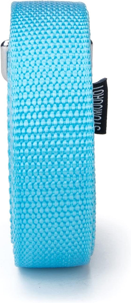 Strong Durable Nylon Dog Training Leash, 1 Inch Wide Traction Rope, 6 ft Long, for Small and Medium Dog (Mint Blue, 6 Feet)