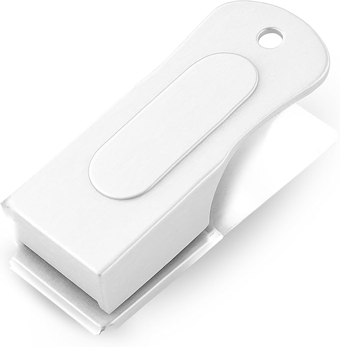 Metal Clickers for Dog Training – White Dog Clicker for Training with Loud Crisp Sound for Behaviour Reward – Brass Style with Magnetic Clasp and Velvet Pouch – 1 Unit Pet Clicker