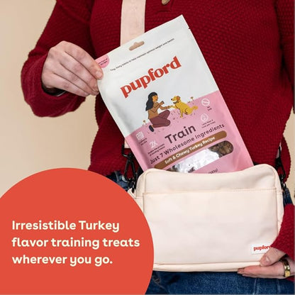 Pupford Soft & Chewy Training Treats for Dogs & Puppies (Turkey, 10 oz)