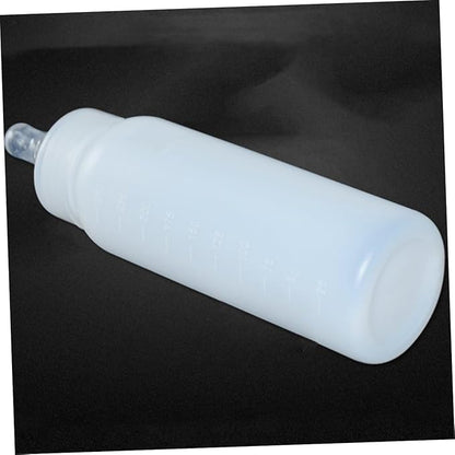 Angoily Cow Pig Milk Bottles 3pc Sheep Nursing Feeding Bottles Livestock Feeders Silicone Nipple