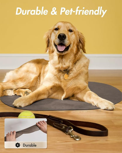 Absorbent Dog Water Mat-Cat Mat for Food and Water Bowl, Quick Dry Pet Feeding Mat, No Stains Cat Food mat, Dog Accessories Pet Supplies-Dog Bowl Mat for Messy Drinkers