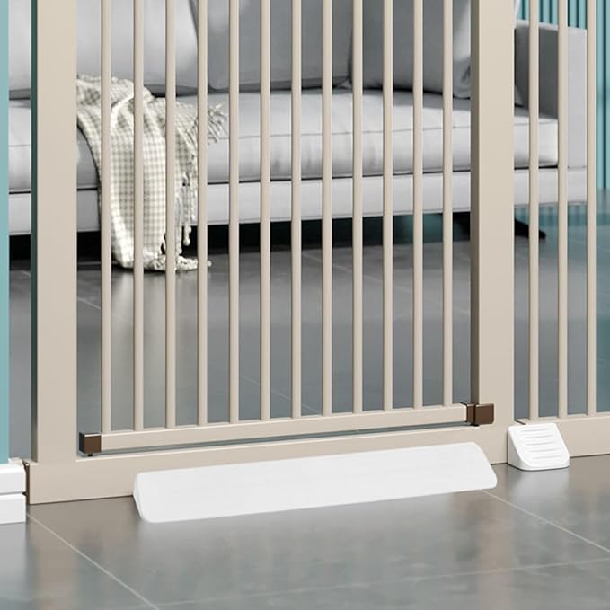 2pcs Skirt Board for Gate Stairs Safety Doorway Ramp Transition Strip Pet Barrier Holder Furniture Wall Protector