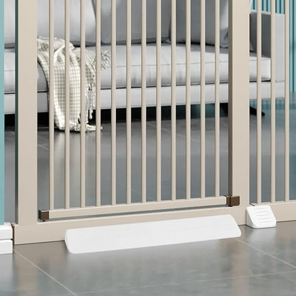 2pcs Skirt Board for Gate Stairs Safety Doorway Ramp Transition Strip Pet Barrier Holder Furniture Wall Protector
