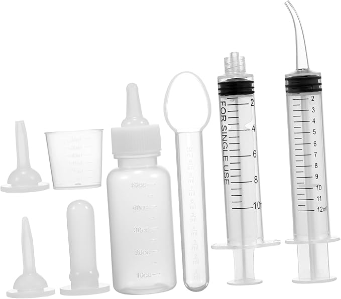 Accurate Measurement Pet Nursing Bottle and Milk Brush for Kitten Bottles Pet Supplies