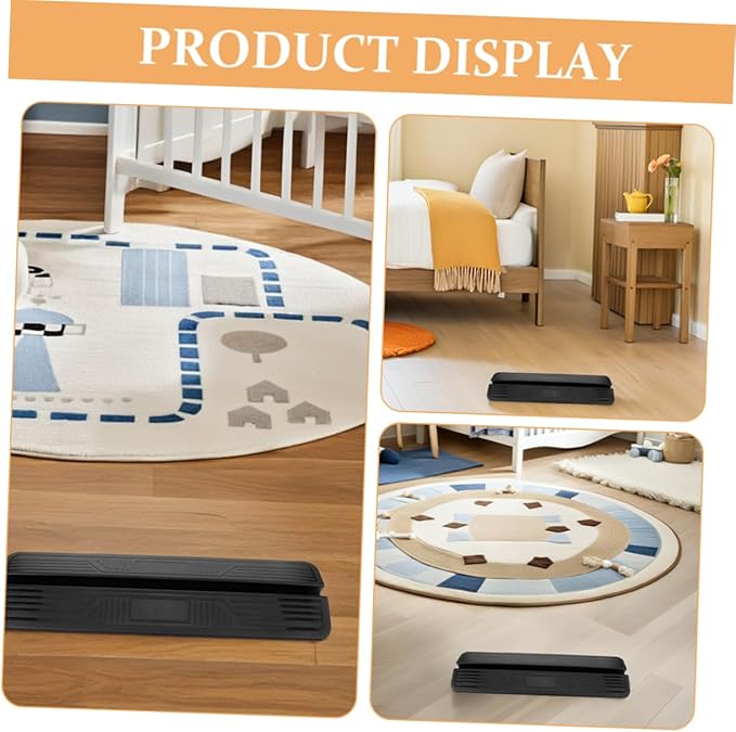 Indoor Puppy Safety Gate Cat Gate Accessories Stairway Guardrail Pedals Pet Fence Kickboard Ramp for Wheelchair Easy Install Prevent Injury Construction