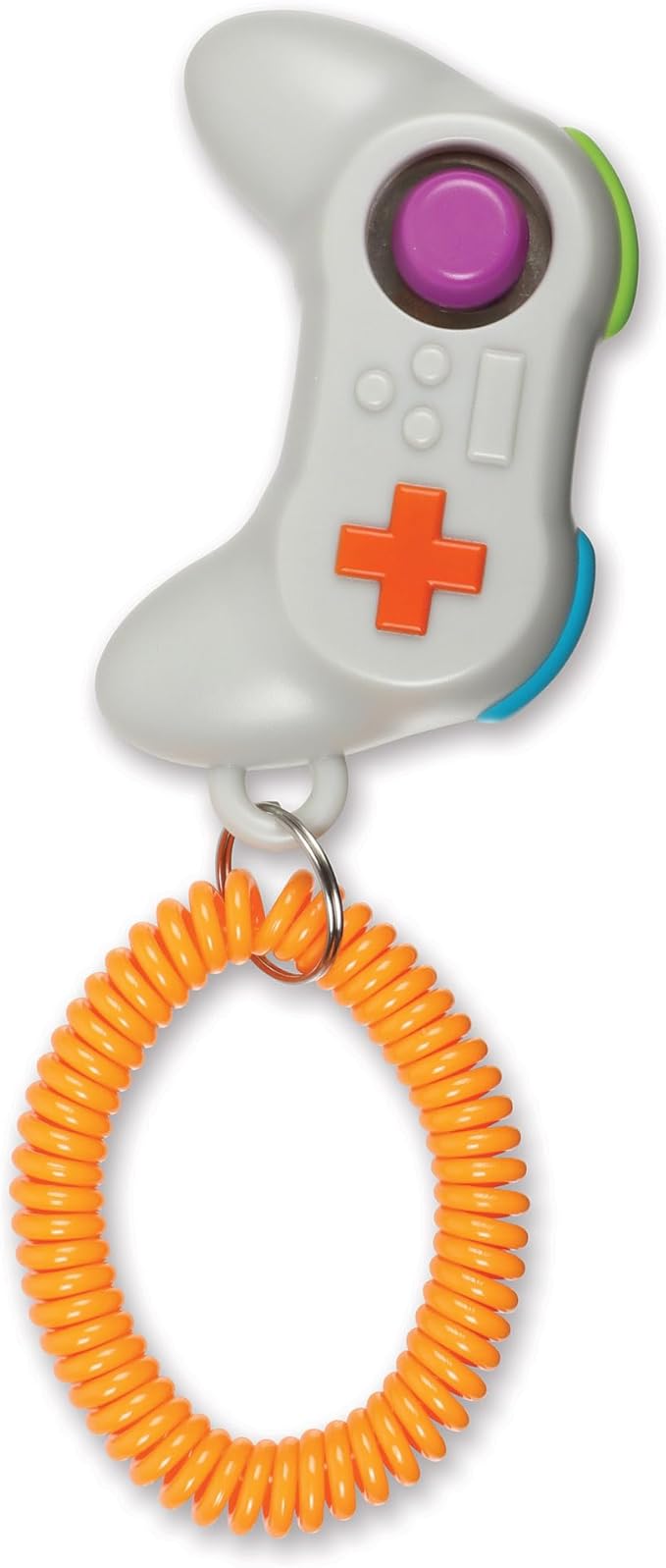 Brightkins Gamepad Training Clicker - Dog Training & Behavior Aids, Puppy Obedience Clicker, Pet Trainer Tools, Cat Trainer Supplies, Clickers for Dogs and Puppies, Clear Sound, 1 Piece
