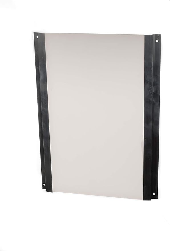 | Small Heavy Duty Entry Bundle | Chew Proof, Weather Tight | Entry Frame and Drop in Closing Panel | Dog Size 0-20 Lbs | Frame Size 10 3/4" x 16 1/4"