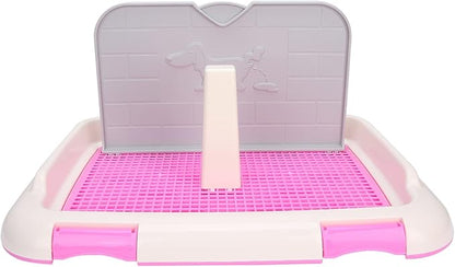 Dog Toilet Pad, Dog Potty Tray V Dog Scheduled Urination Potty Tray Dog Toilet with 1 X Dog Toilet for Dog Toilet ()