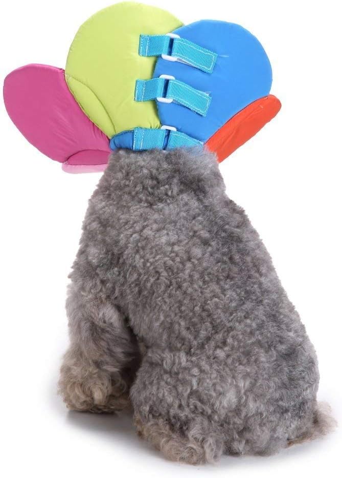 Dogs Cats Medical Grooming Pet E-Collar Recovery Remedy Protective Dog Lick Caught Soft Sponge Adjustable Postoperative Kit for Small and Medium Dog