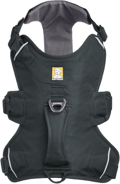 Ruffwear, Web Master, Multi-Use Support Dog Harness, Hiking and Trail Running, Service and Working, Everyday Wear, Basalt Gray, Large/X-Large