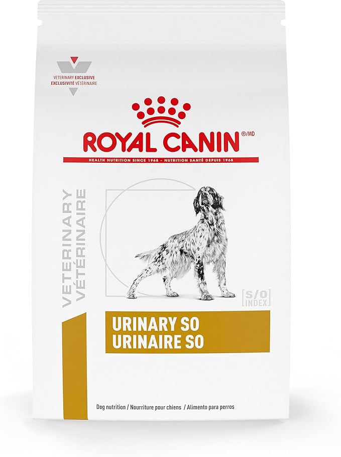 Royal Canin Veterinary Diet Canine Urinary SO Adult Dry Dog Food, 6.6 lb Bag