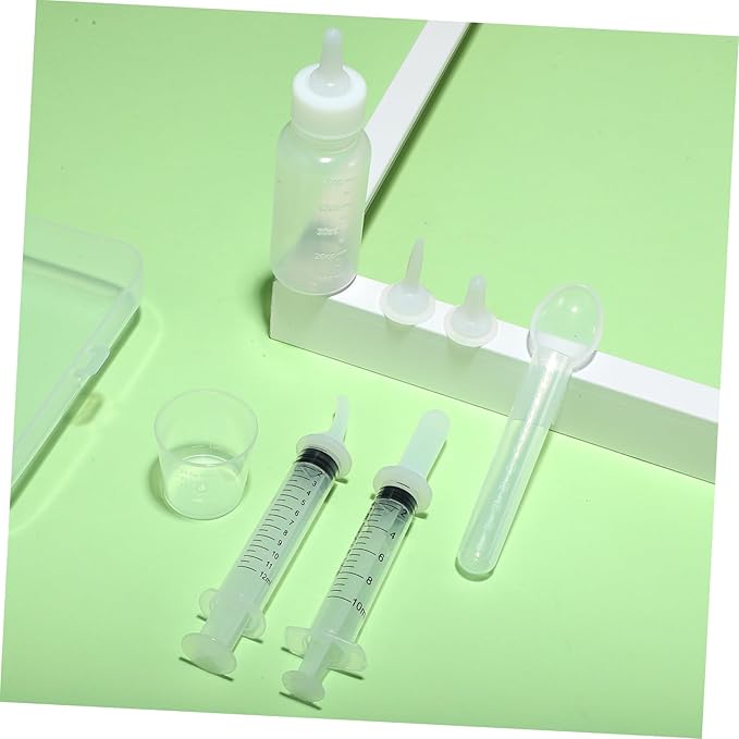 Milisten Pet Nursing Set Kit Bottle Brush Milk Dispenser Kitten Formula Bottle Puppy Nursing