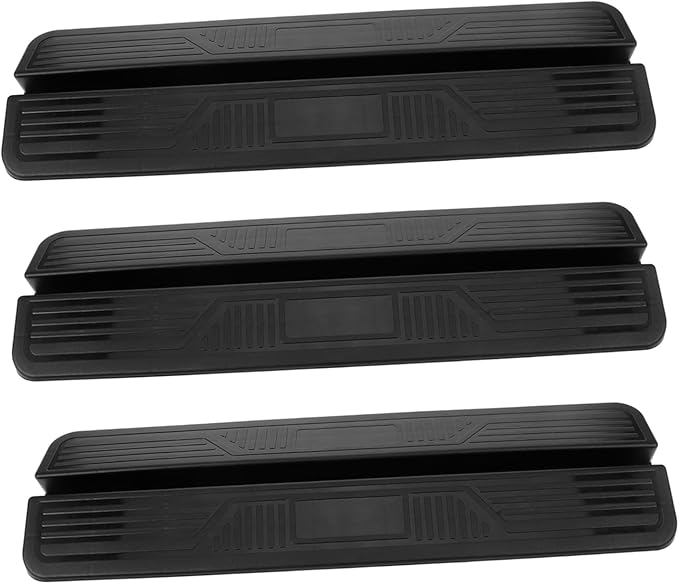 3Pcs Door Sill Ramp for Pets Durable Skid Ramp with Easy Installation for Home Use for Dogs and Stylish Design