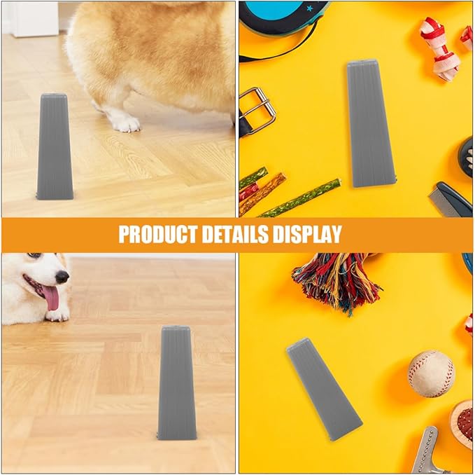 Milisten 2pcs Dog Potty Tray with Pp Urine Guide Column Portable Dog Toilet Holder for Indoor Training Large Male Pet Housebreaking Supplies