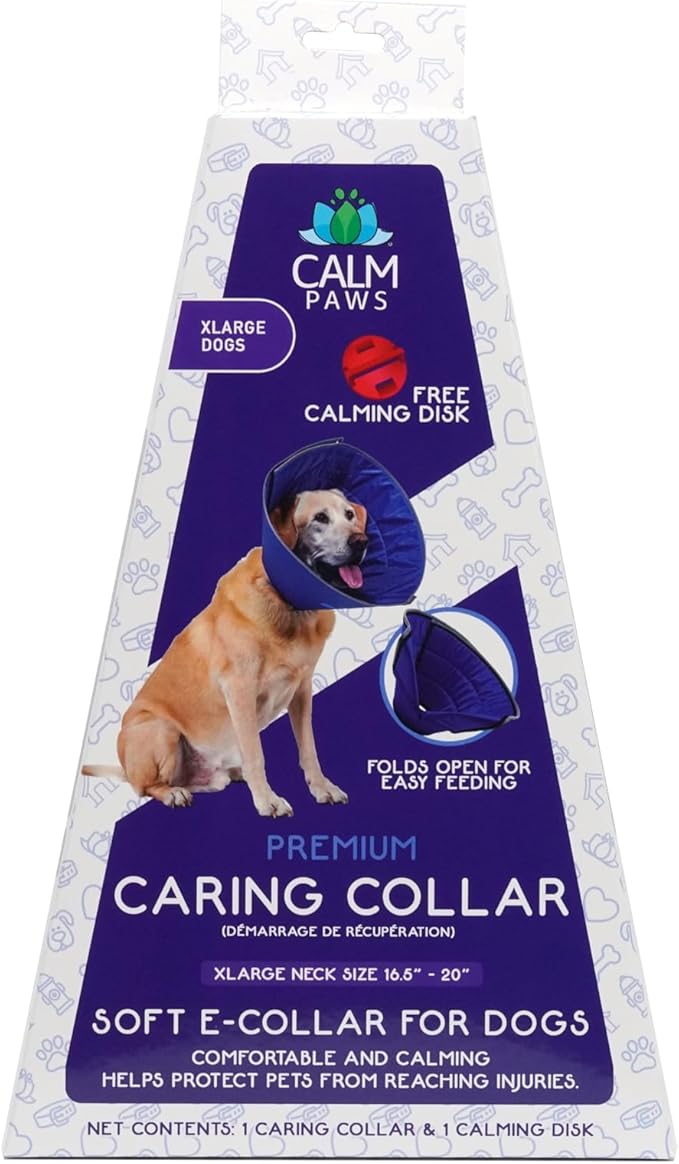 Calm Paws Dog Caring Collar W/Calming (XLarge)