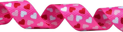 Mihqy Dog Collar - Adjustable Heart Dog Collar - Love Theme - Perfect for Small Medium Large Dogs(Pink Heart,S)