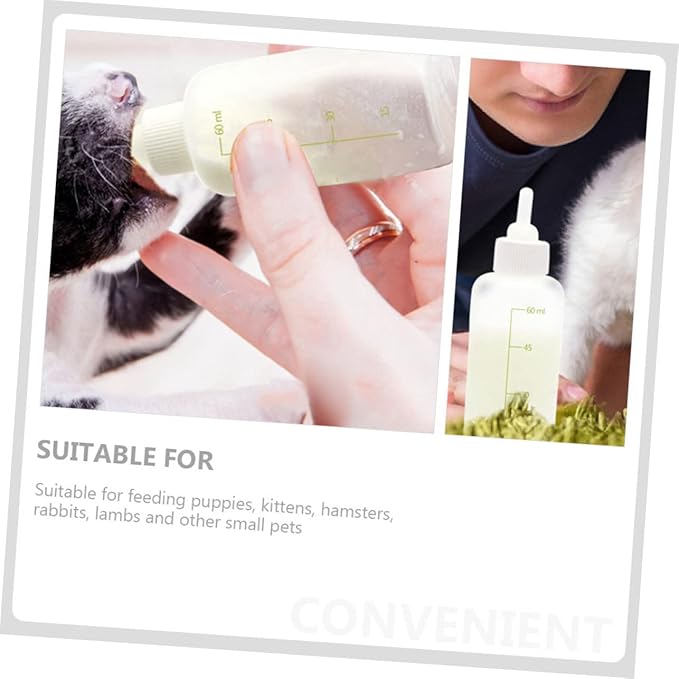 Cat Milk Feeding Bottle Kit of Pet Nursers for Indoor Cats and Newborn Animals