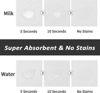 HotLive Dog Food Mat - Absorbent Cat Mat for Food and Water, No Stains Pet Feeding Bowl Mat, Easy to Clean Pet Placemats, Quick Dry Dog Water Dispenser Mat for Messy Drinkers | Light Grey 16"x 24"
