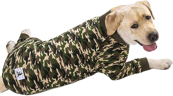 Surgery Recovery Suit Female Male for Dogs After Surgery Medium Large Dogs Onesie,Lightweight Dog Recovery Suit for Shedding Prevent Licking Surgical Wound,Dog Pajamas Pjs,Full Belly